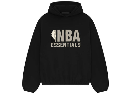 Fear of God Essentials NBA Hoodie Black
