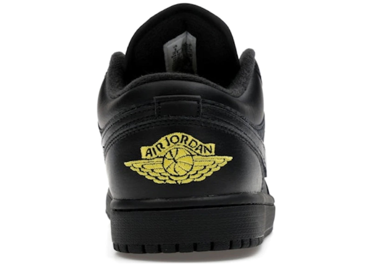 Jordan 1 Low Black Elephant Print