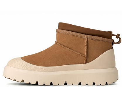UGG Classic Ultra Mini Weather Hybrid Boot Chestnut Whitecap