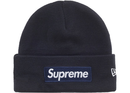 Supreme New Era Box Logo Beanie (FW25) Blue Navy