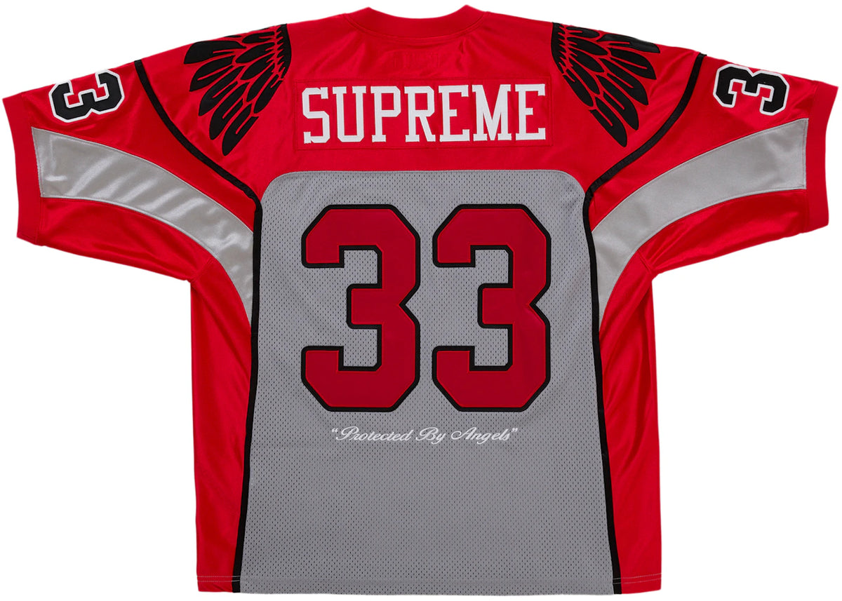 Supreme Wings Football Jersey Grey