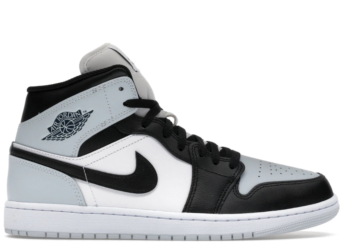 Jordan 1 Mid Black Aura Squadron Blue