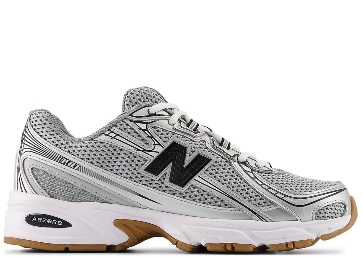 New Balance 740 Slate Grey Frosted Glass White Gum