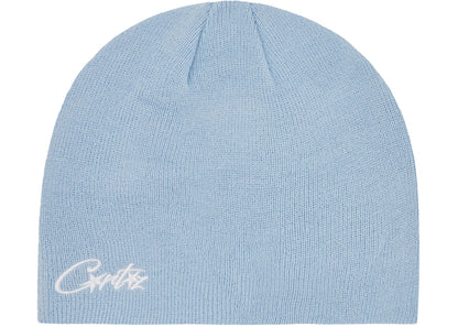 Corteiz Micro Allstarz Skully Beanie Baby Blue