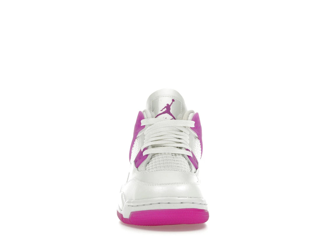Jordan 4 Retro Hyper Violet White (GS)