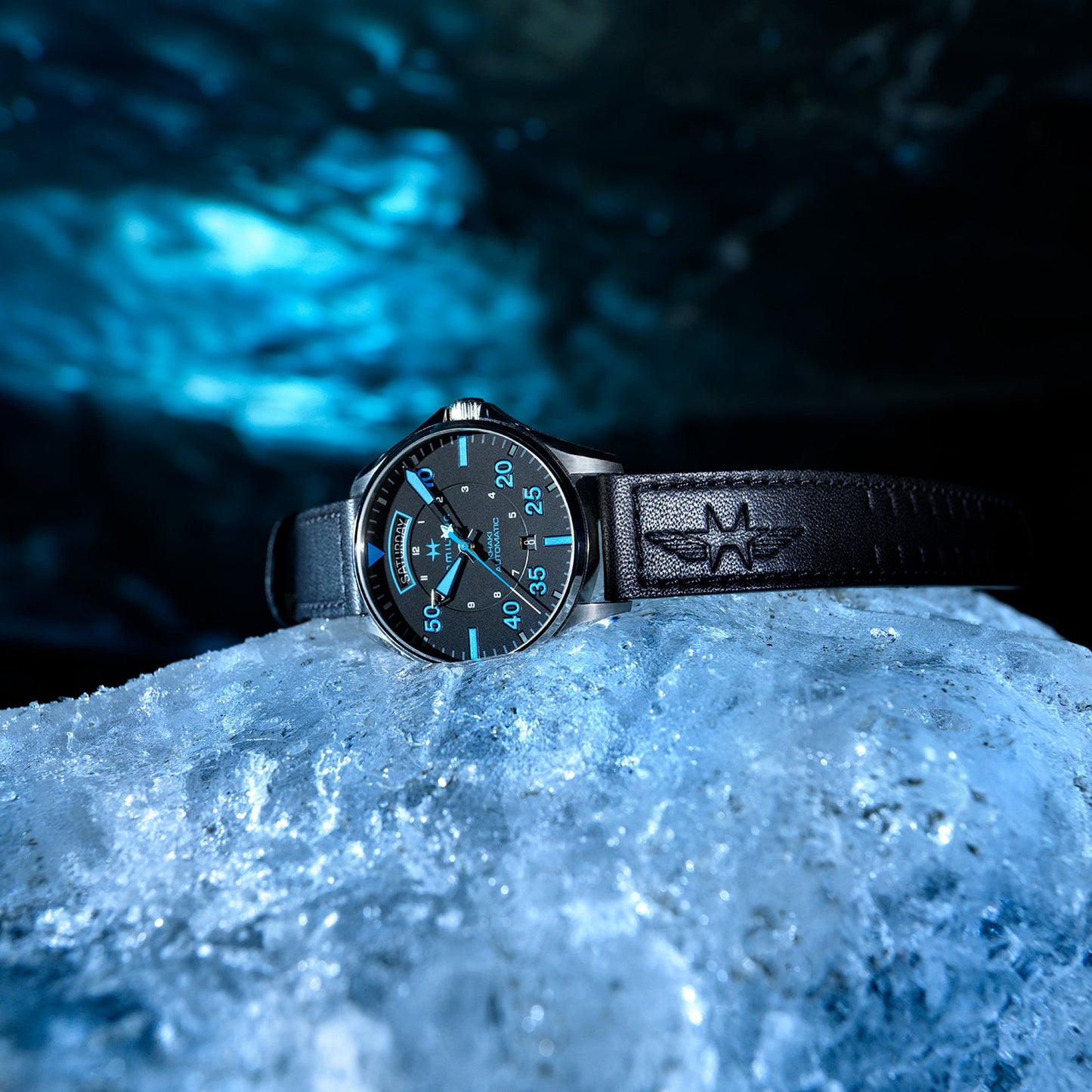 Hamilton - Khaki Aviation Pilot Day-Date - Air Zermatt Auto | H64625731