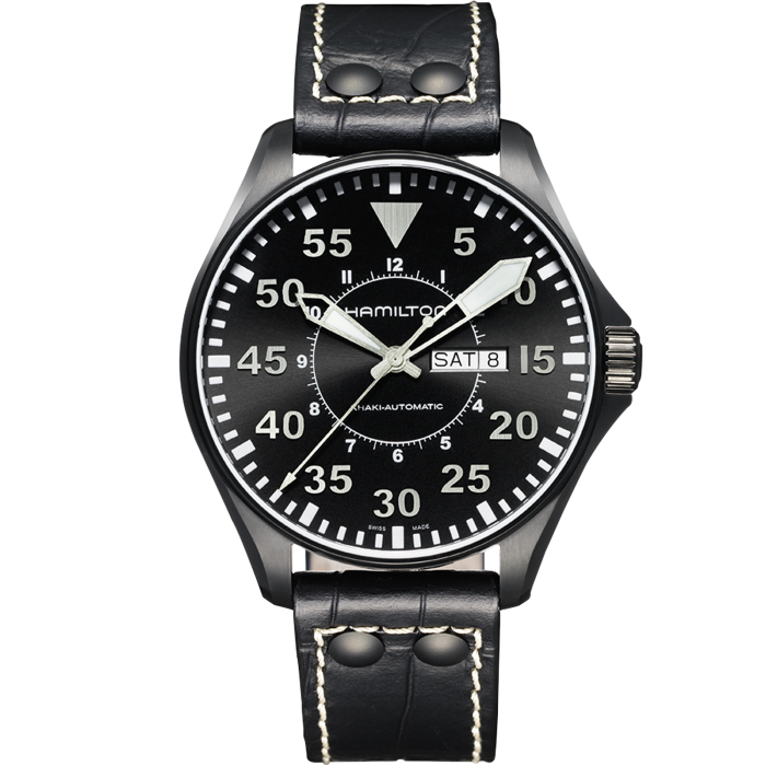Hamilton - Khaki Aviation Pilot Day Date Auto | H64785835