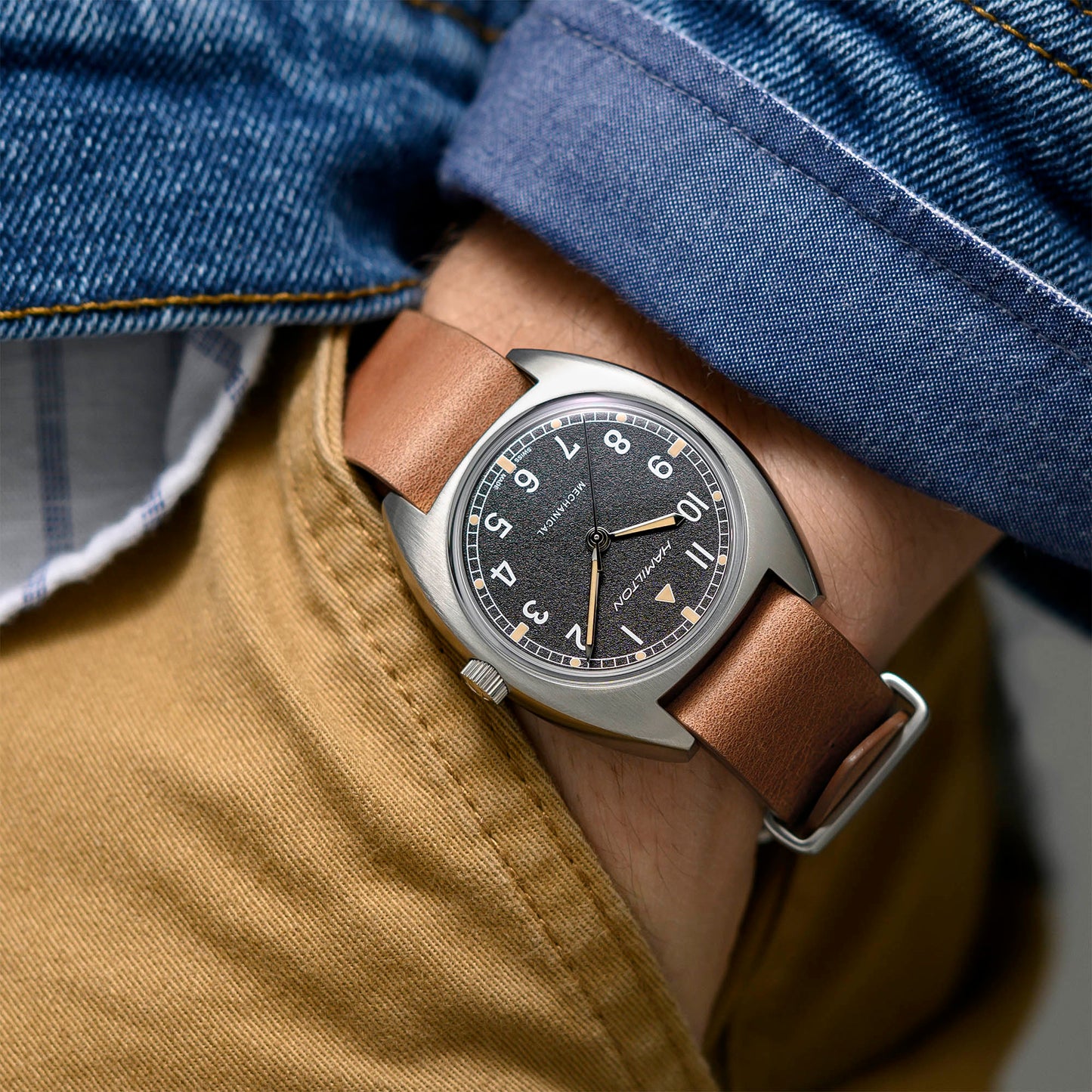 Hamilton Khaki Aviation Pilot Pioneer Mechanical | H76419531