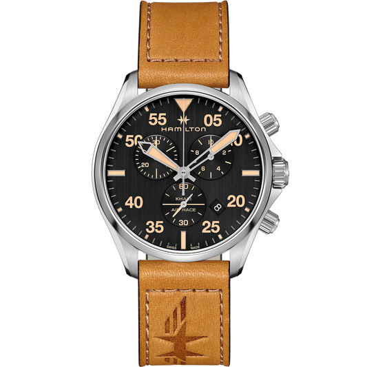 Hamilton Khaki Aviation Khaki Pilot Chrono Quartz | H76722531