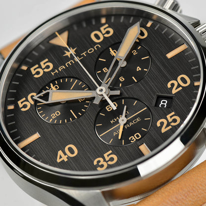 Hamilton Khaki Aviation Khaki Pilot Chrono Quartz | H76722531