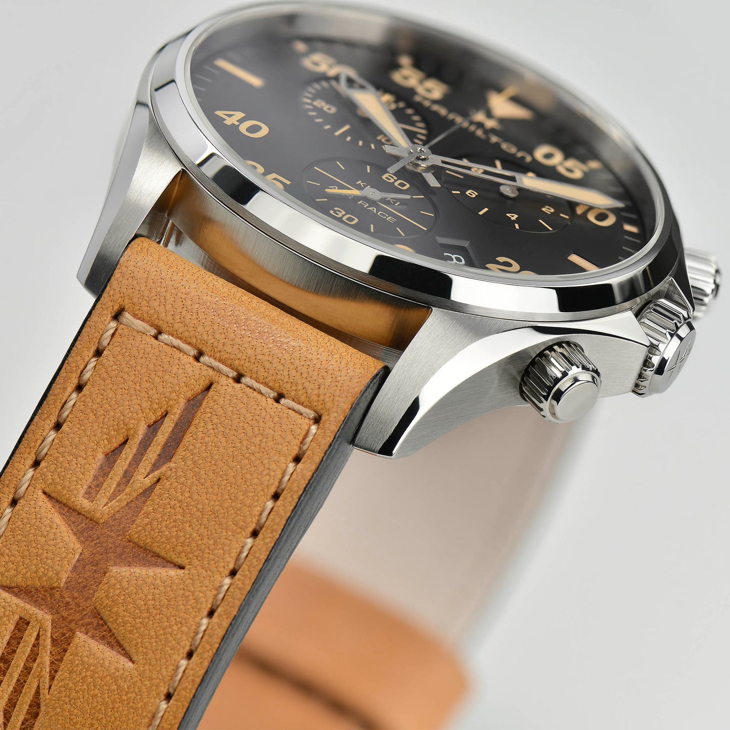 Hamilton Khaki Aviation Khaki Pilot Chrono Quartz | H76722531