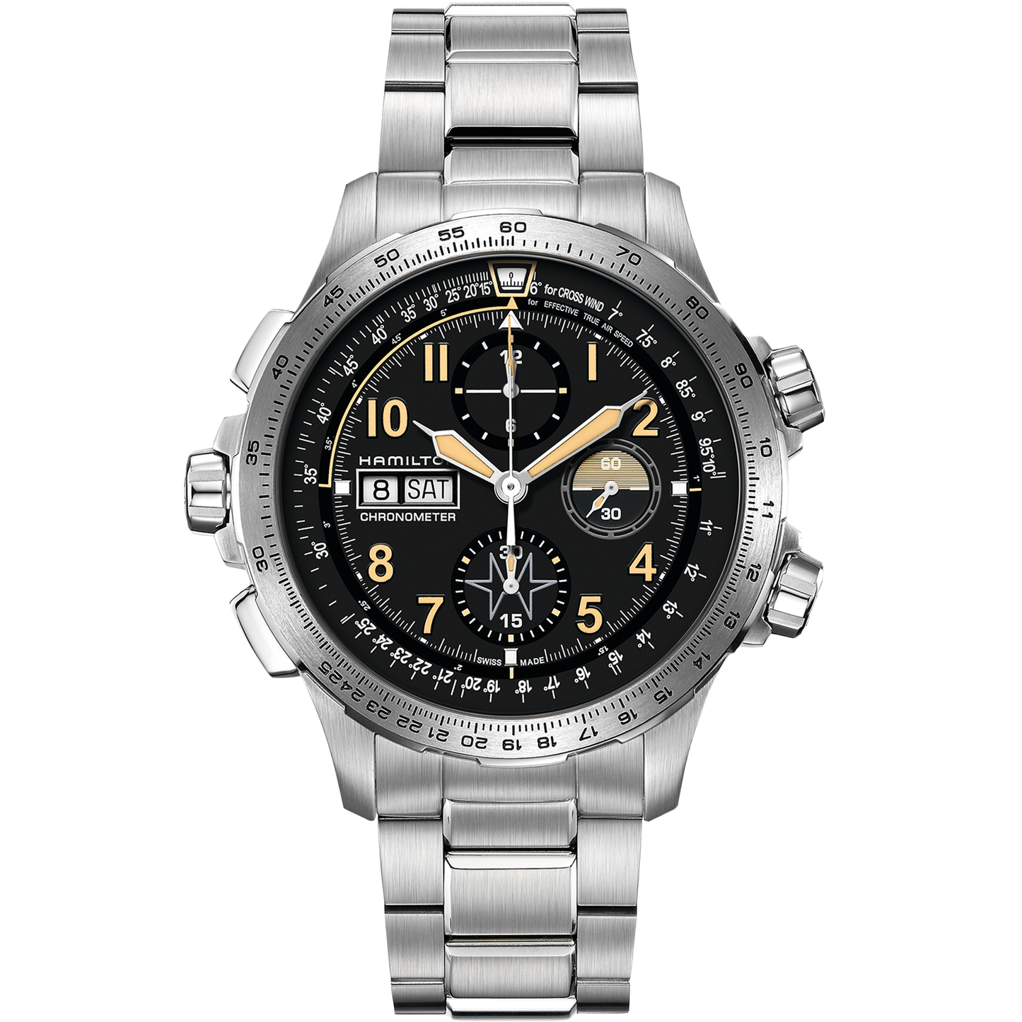 Hamilton - Khaki Aviation X Wind Day Date Auto Chrono | LIMITED EDITION | H77796135