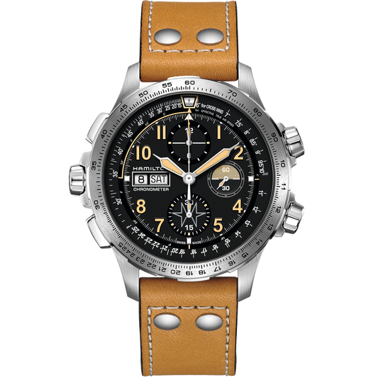 Hamilton Khaki Aviation X-WIND DAY DATE AUTO CHRONO | H77796535
