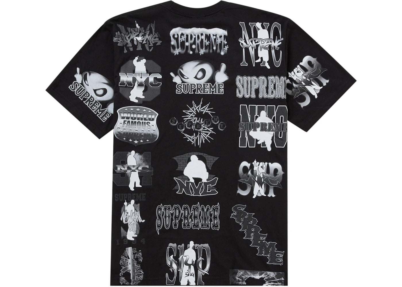 Supreme Flash Tee Black