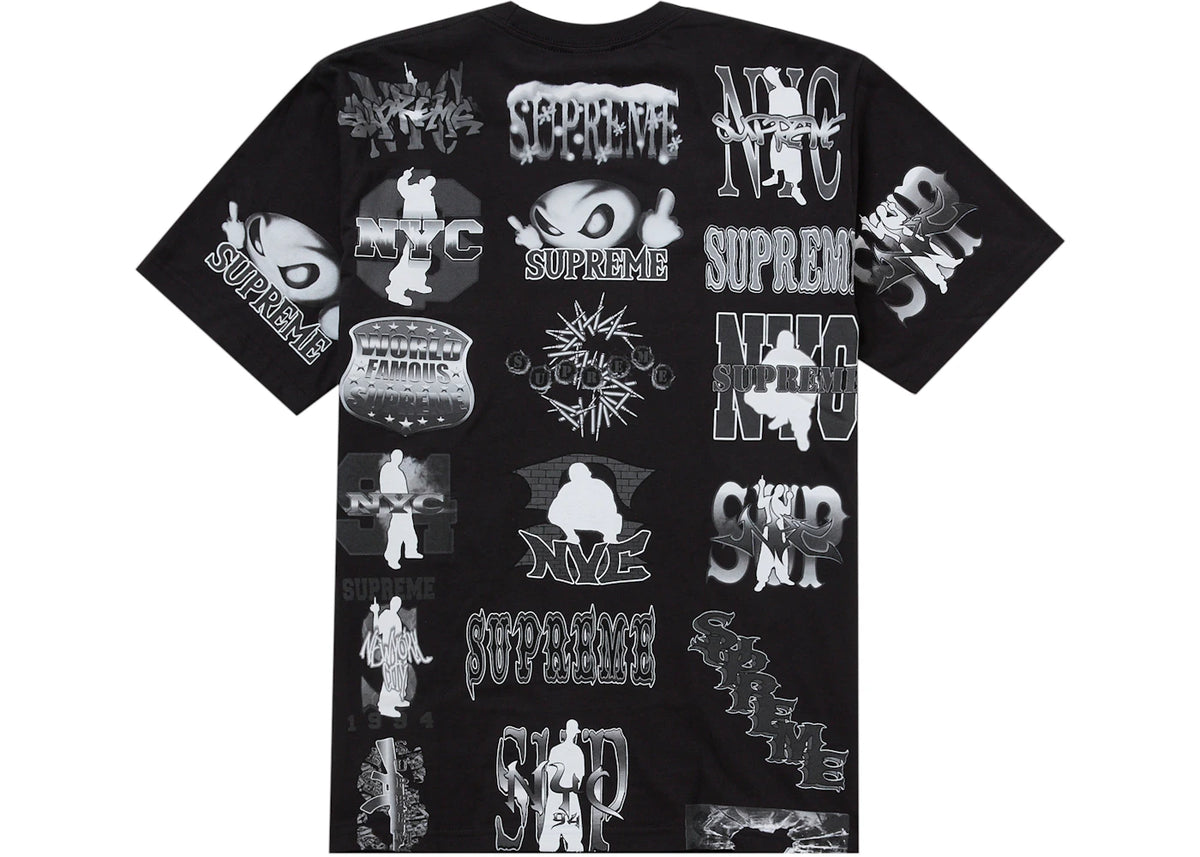 Supreme Flash Tee Black