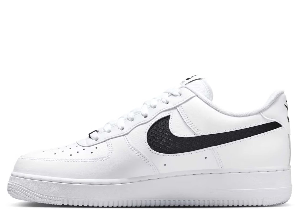 Nike Air Force 1 Low SE Nylon Swoosh White Black