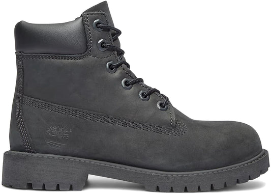 Timberland 6" Premium Waterproof Boot Black (GS)