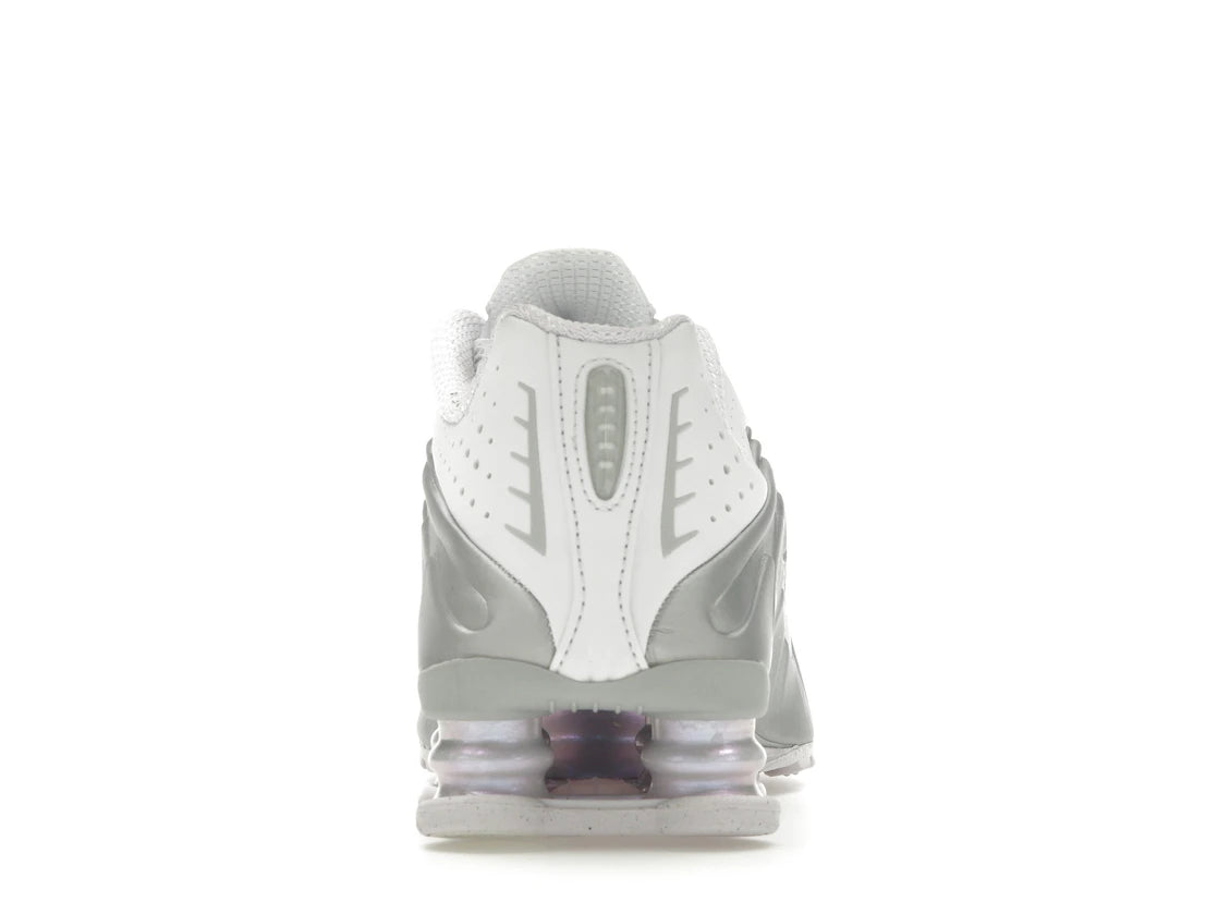 Nike Shox R4 White Metallic Platinum Barely Grape (Women's)