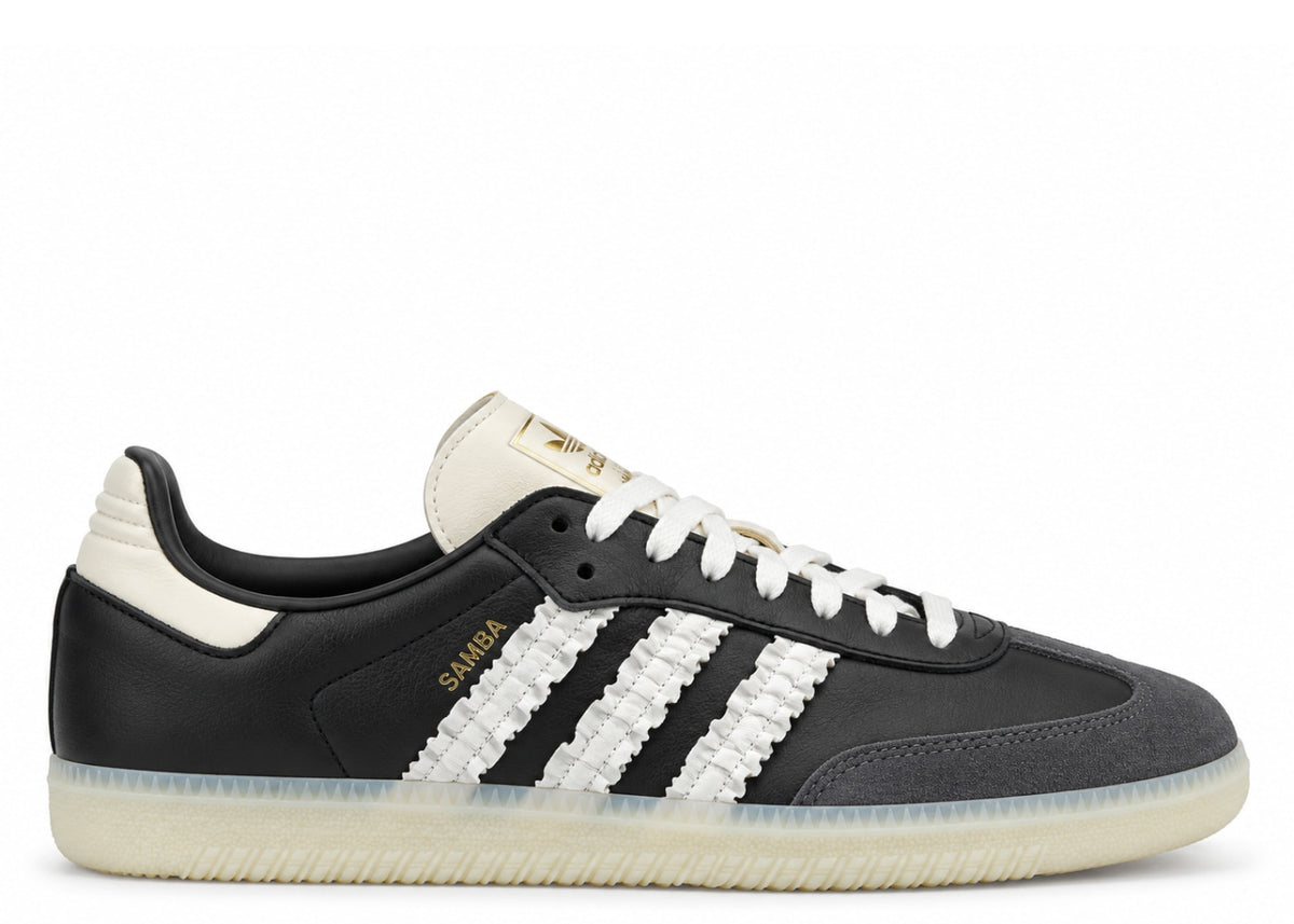 adidas Samba Ruffle Stripes Pack Black Off White (Women's)