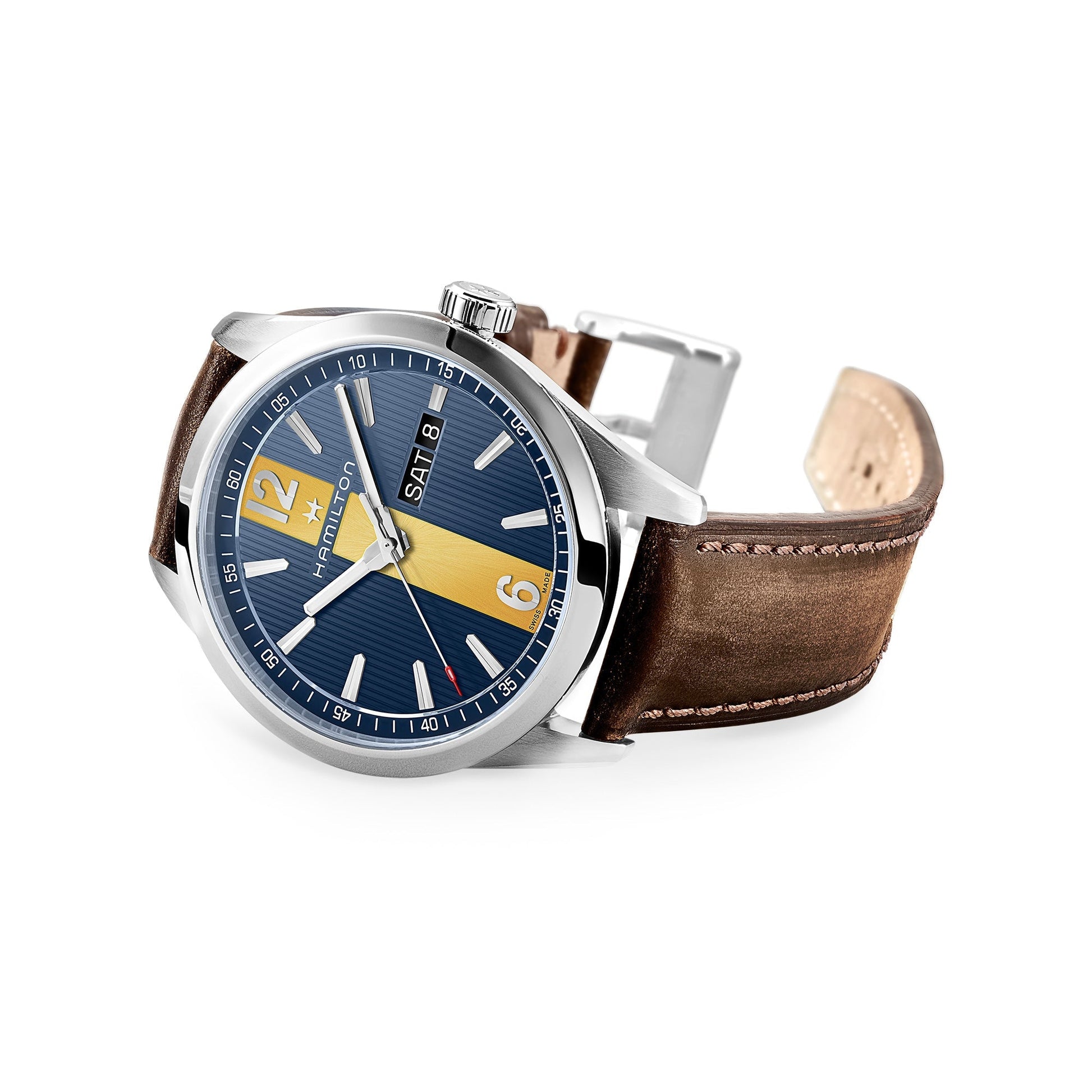 Hamilton Broadway Day Date Quartz | H43311541