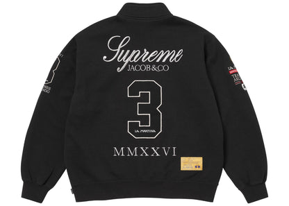 Supreme La Martina Jacob & Co Zip Up Sweatshirt Black