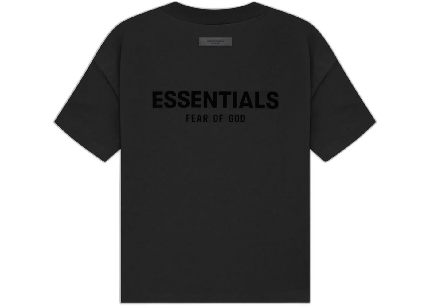 Fear of God Essentials T-Shirt Stretch Limo Black