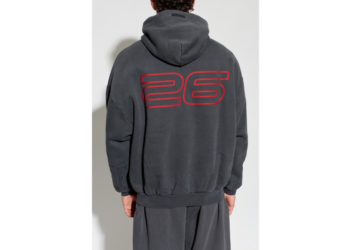 Fear of God Essentials Heavy Fleece 90's Hoodie Iron Grey