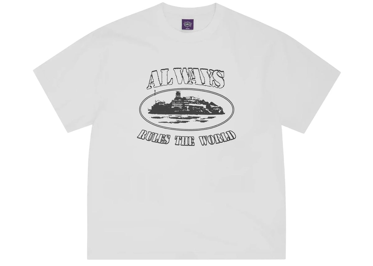Corteiz Alcatraz Alweiz Tee White
