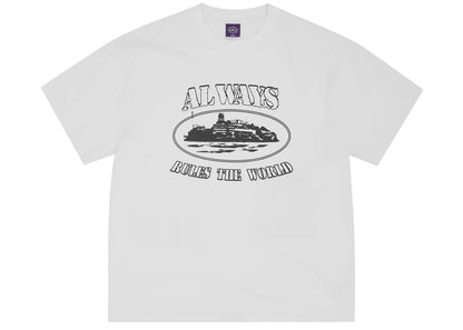 Corteiz Alcatraz Alweiz Tee White