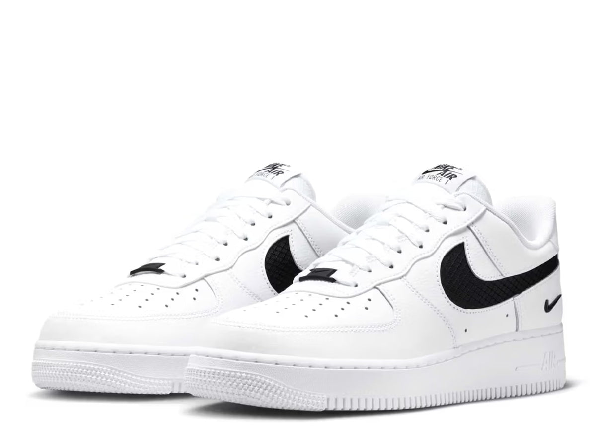 Nike Air Force 1 Low SE Nylon Swoosh White Black
