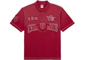 Supreme True Religion Applique Polo Red