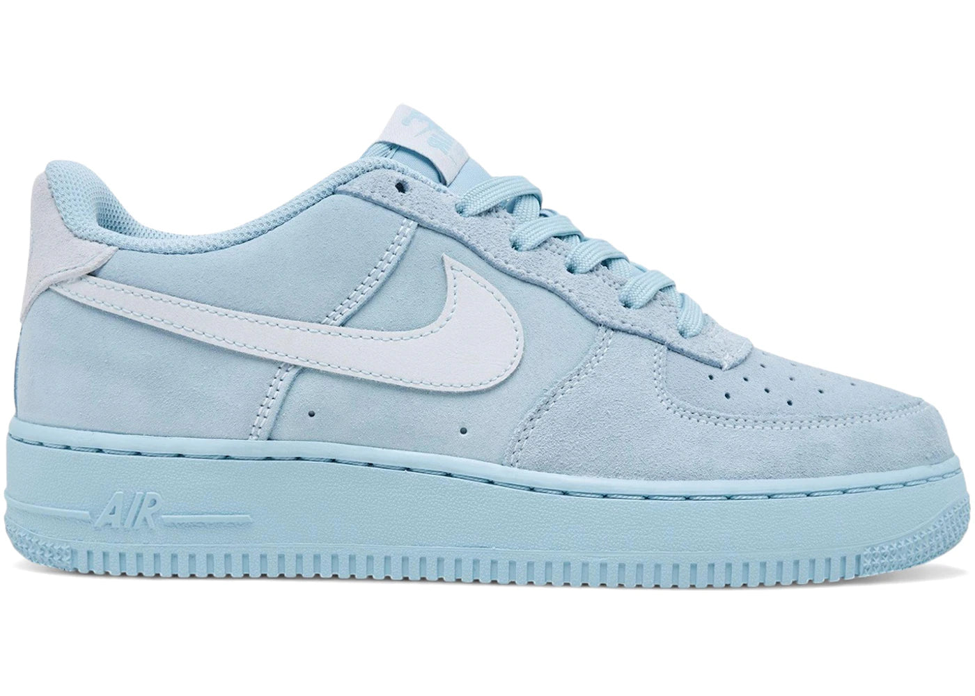 Nike Air Force 1 Low LV8 Light Armory Blue Platinum (GS)