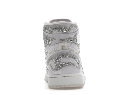 Jordan 1 Retro High OG Swarovski Vast Grey (Women's)