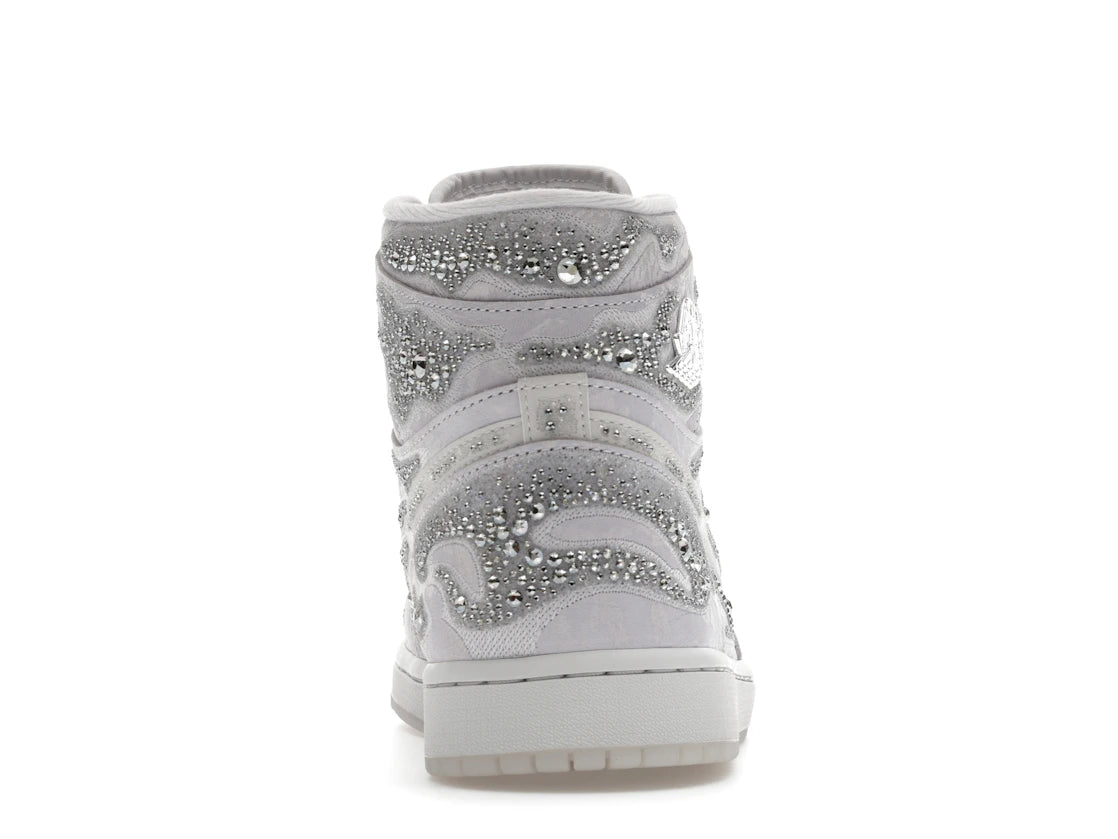 Jordan 1 Retro High OG Swarovski Vast Grey (Women's)