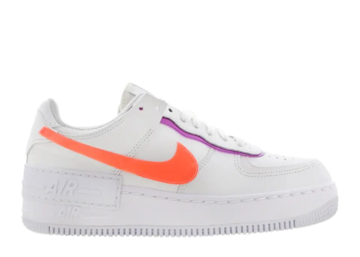 Nike Air Force 1 Shadow White Mango Red Plum (Women's)