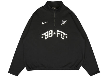 Nike Zip Fleece Crew-Neck Sweatshirt "Club 58" 'Black'