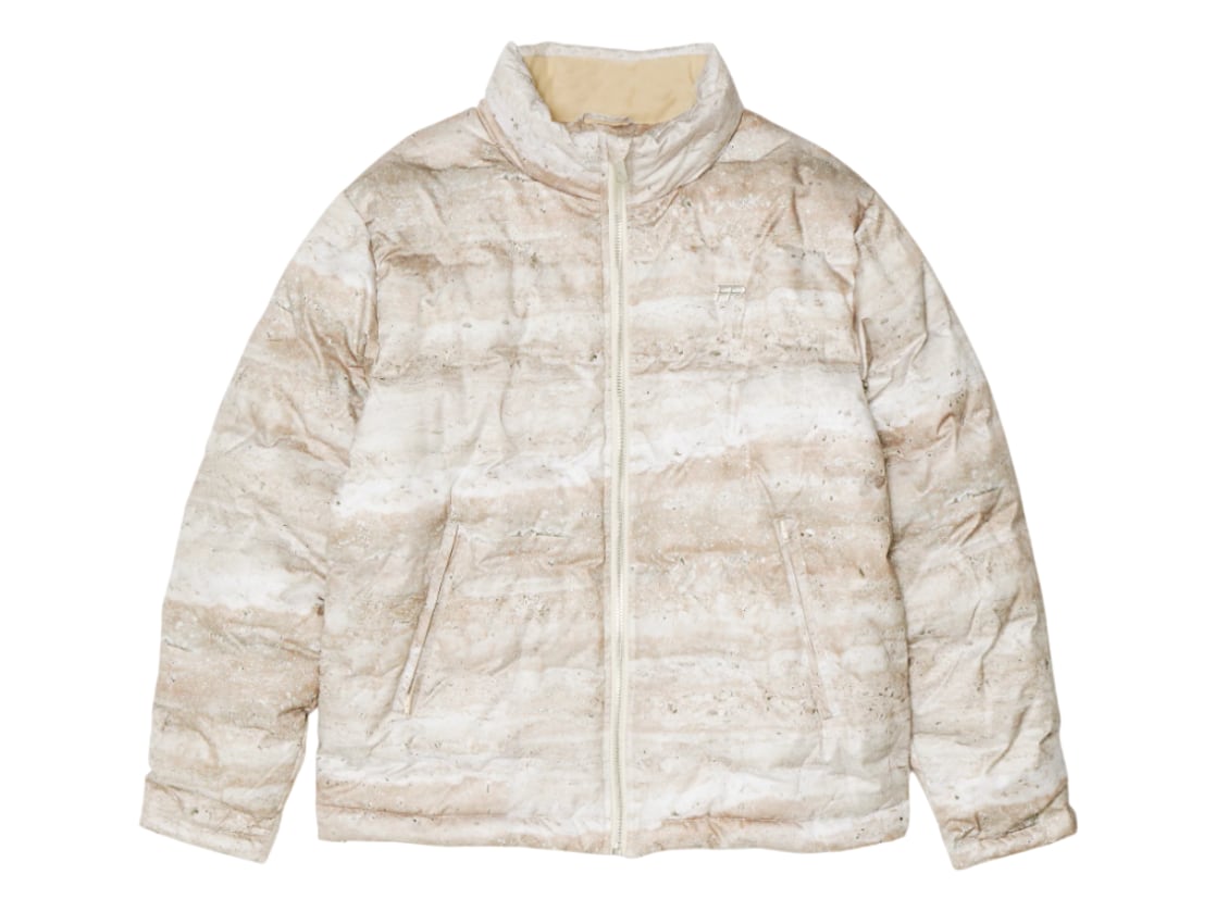 Filling Pieces Puffer Down Jacket Travertine Sand