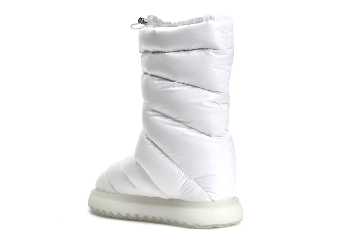 Moncler Gaia Pocket Mid Snow Boots White