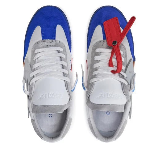 Off White Vulc Low Floating Arrow Blue
