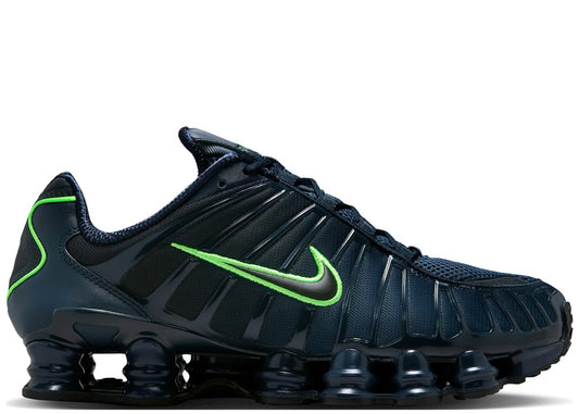 Nike Shox TL Thunder Blue Green Strike