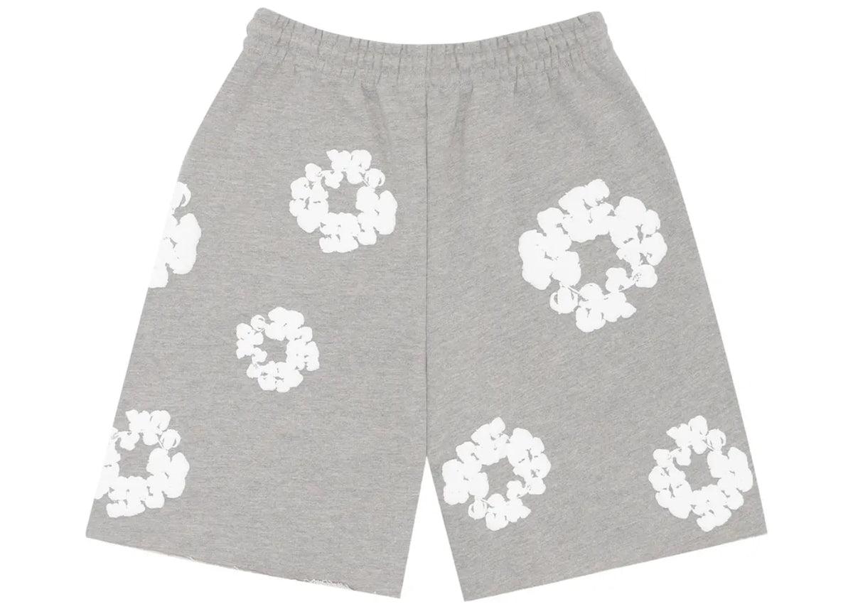Denim Tears The Cotton Wreath Shorts Grey