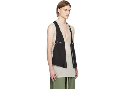 Rick Owens Bauhaus Vest Black