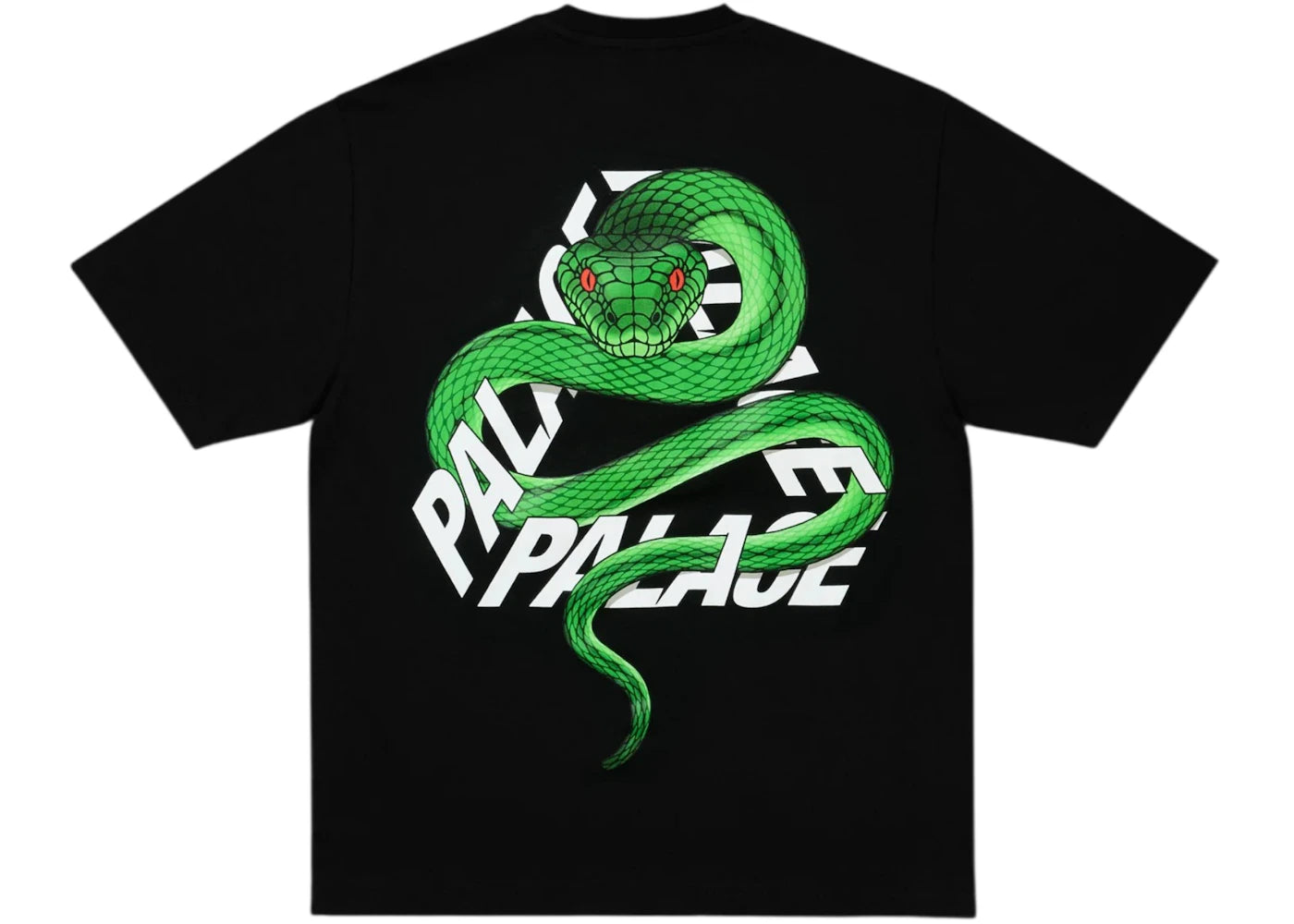 Palace Snakey P3 T-shirt Black