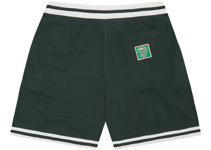 Corteiz Deala Knit Shorts Forest Green