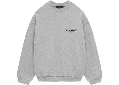 Fear of God Essentials Fleece Crewneck Light Heather Gray