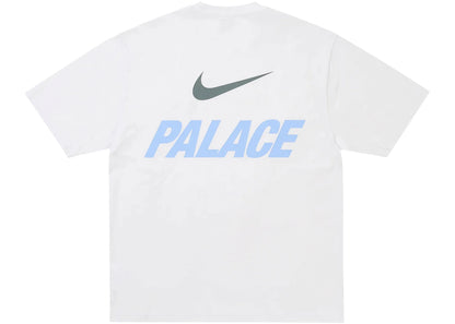 Palace x Nike Font Swoosh T-shirt White