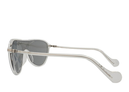 Moncler ML0054 Crystal Smoke Mirror Sunglasses