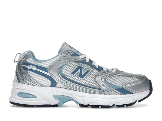 New Balance 530 Silver Metallic Heron Blue