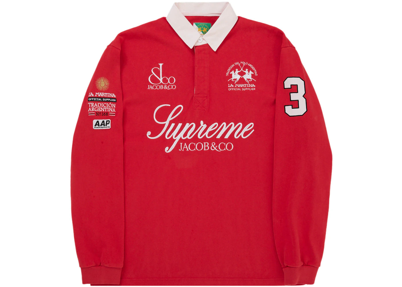 Supreme La Martina Rugby Red