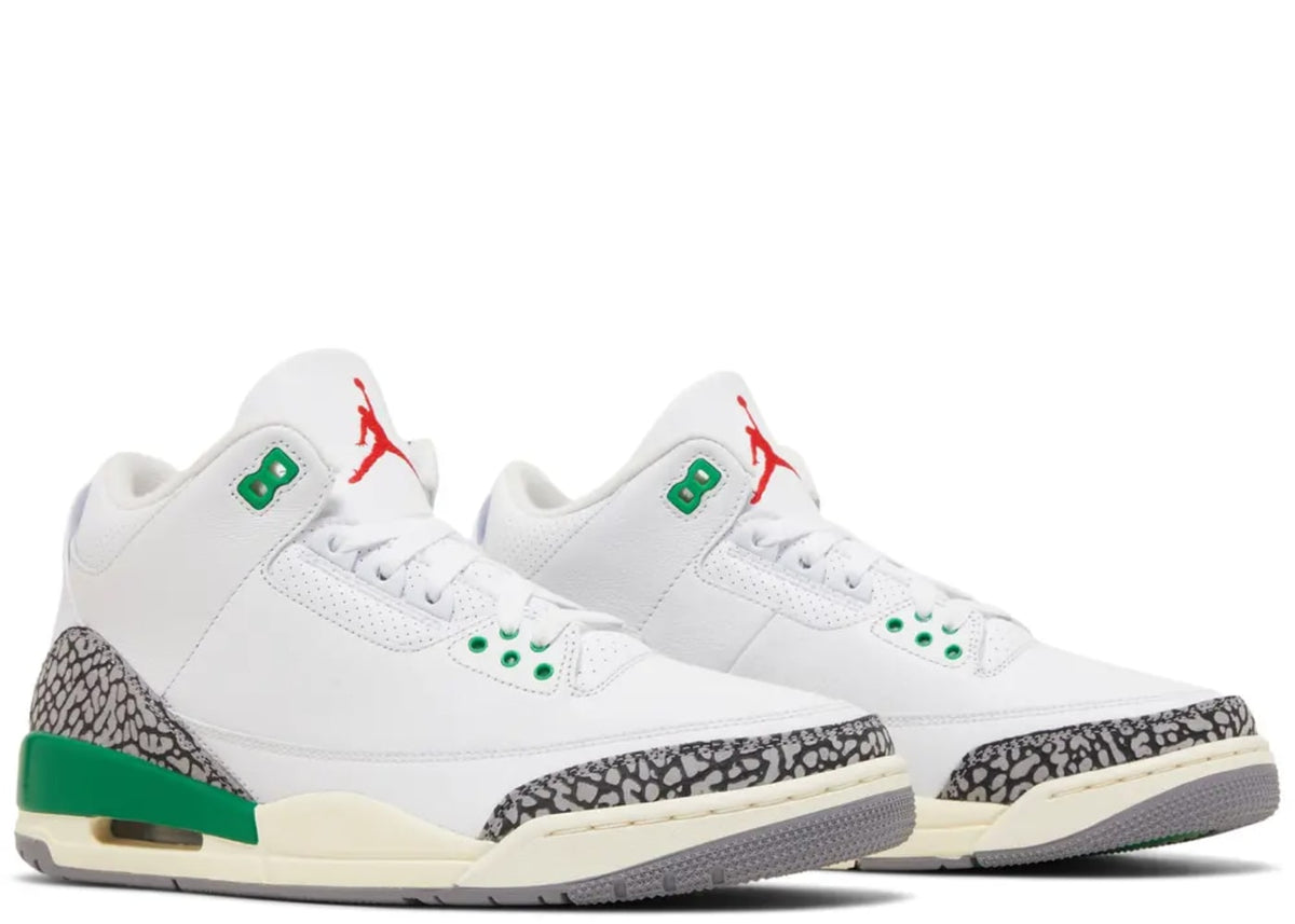 Jordan 3 Retro Lucky Green (Women's)